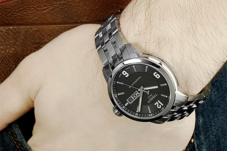 Đồng Hồ Nam Dây Thép Không Gỉ Tissot T055.430.11.057.00 (39mm) - Đen