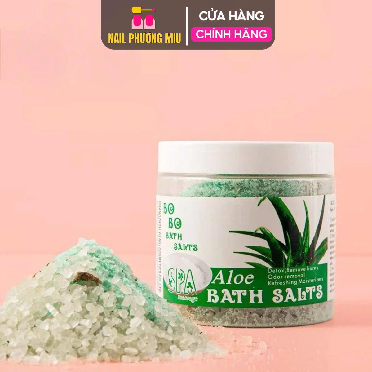 Muối Ngâm Chân BOBO Cao Cấp Hũ 680g Bath Salts Tẩy Da Chết, Hộp Muối Làm Mềm Da Massage Chà Gót Loại To Spa Thảo Dược Hương Hoa Hồng, Lavender