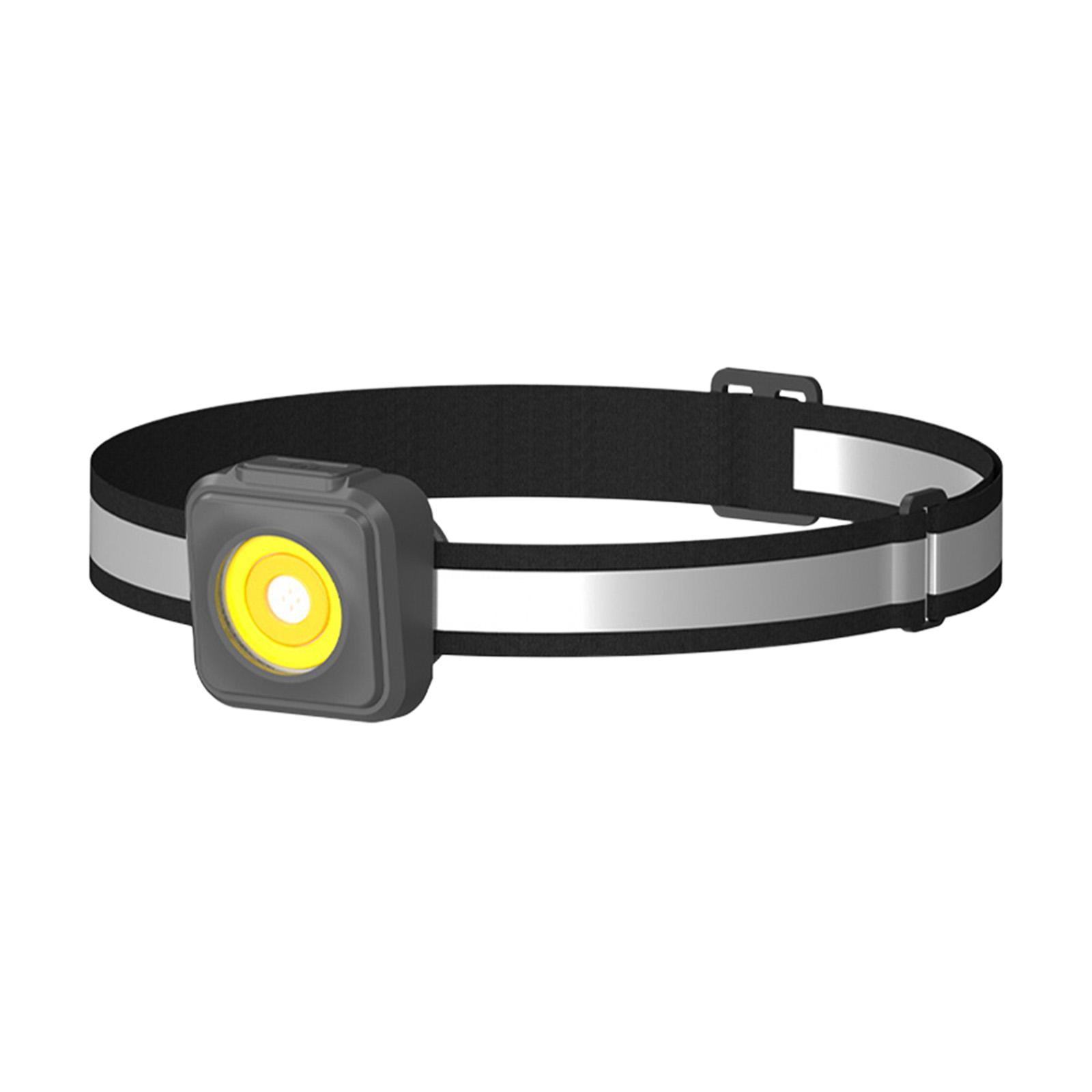 Head Lamp  flashlights Head Torch Lightweight Night Fishing Light Work Lights Headlight Floodlight for Backpacking Traveling Fishing