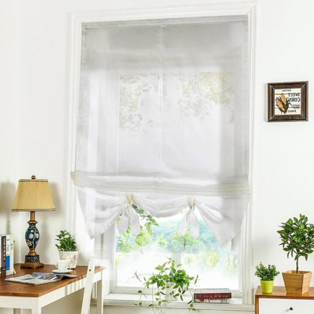 Roman Curtain, Tie Up Shade, Rod Pocket Window Valances