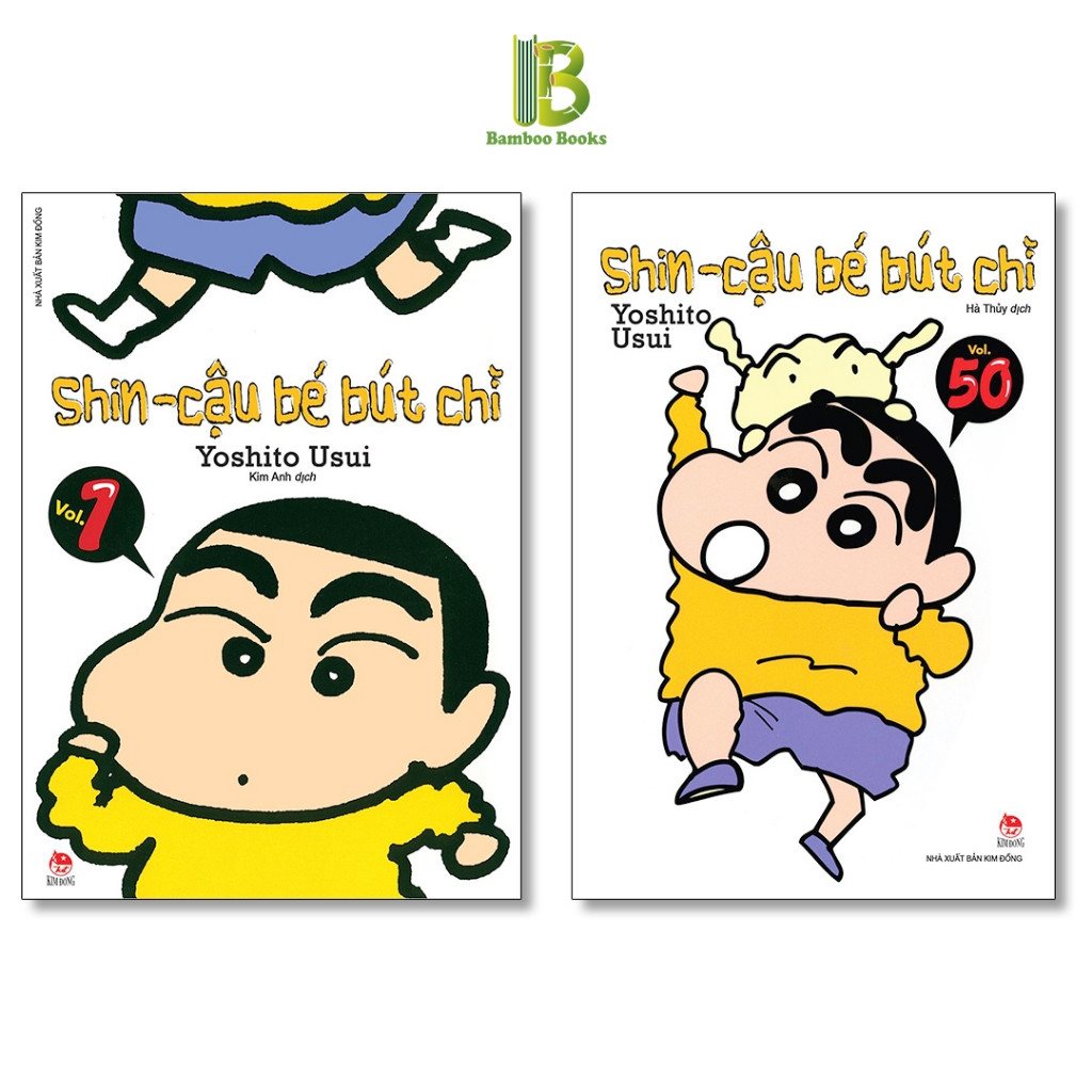 Truyện - Shin - Cậu Bé Bút Chì - Chọn Lẻ 50 Tập - Yoshito Usui - Kim Đồng