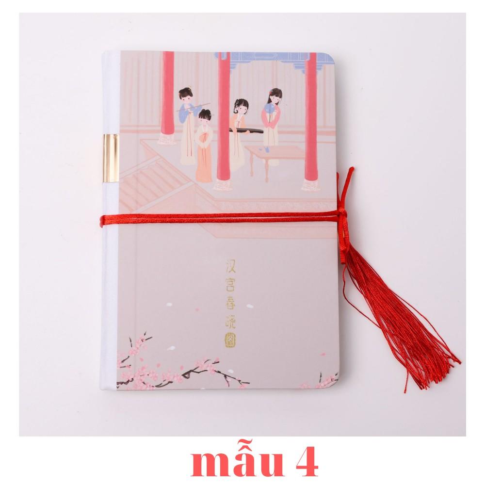 Sổ tay cổ trang - phong cách cổ điển - scrapbook siêu đẹp