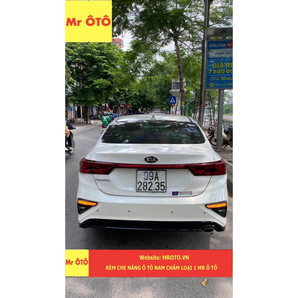 Rèm Che Nắng Xe Kia Cerato 2019-2022 Loại 1.  Cam Kết Vải Dày, Chuẩn Khít Theo Xe