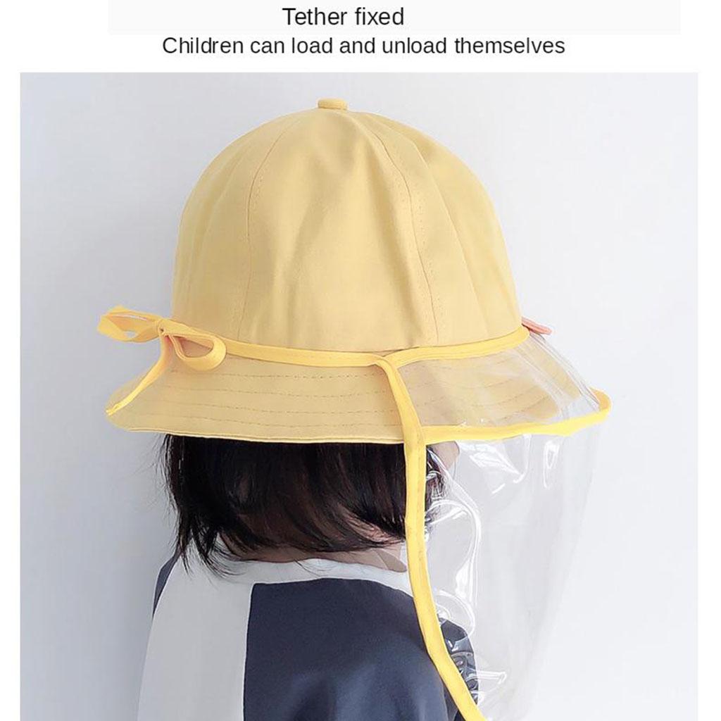 UV Protection Hat for Kids Blue+Beige