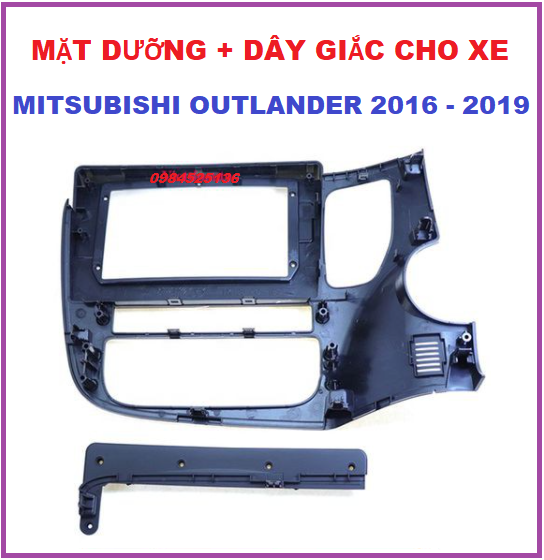 MẶT DƯỠNG XE OUT.LAN.DER. Khung dưỡng+ dây giắc cho xe Outlan,der đời 2016-2019 đầy đủ phụ kiện,.