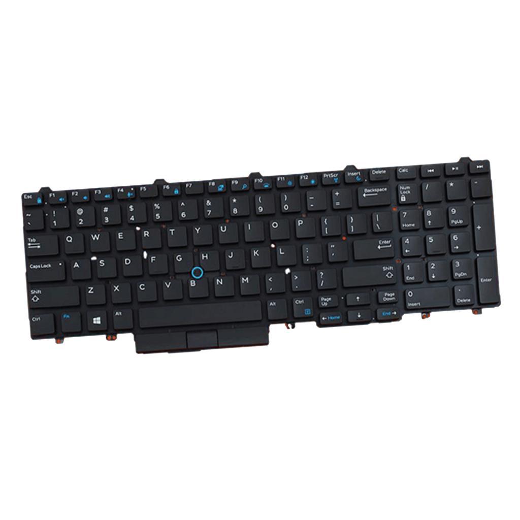 US Laptop Replacement Keyboard QWERTY for Dell Latitude E5550 PK1313M4A26