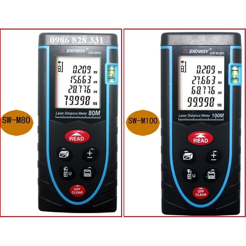 Thước đo khoảng cách 100m bằng tia laser SW-M100