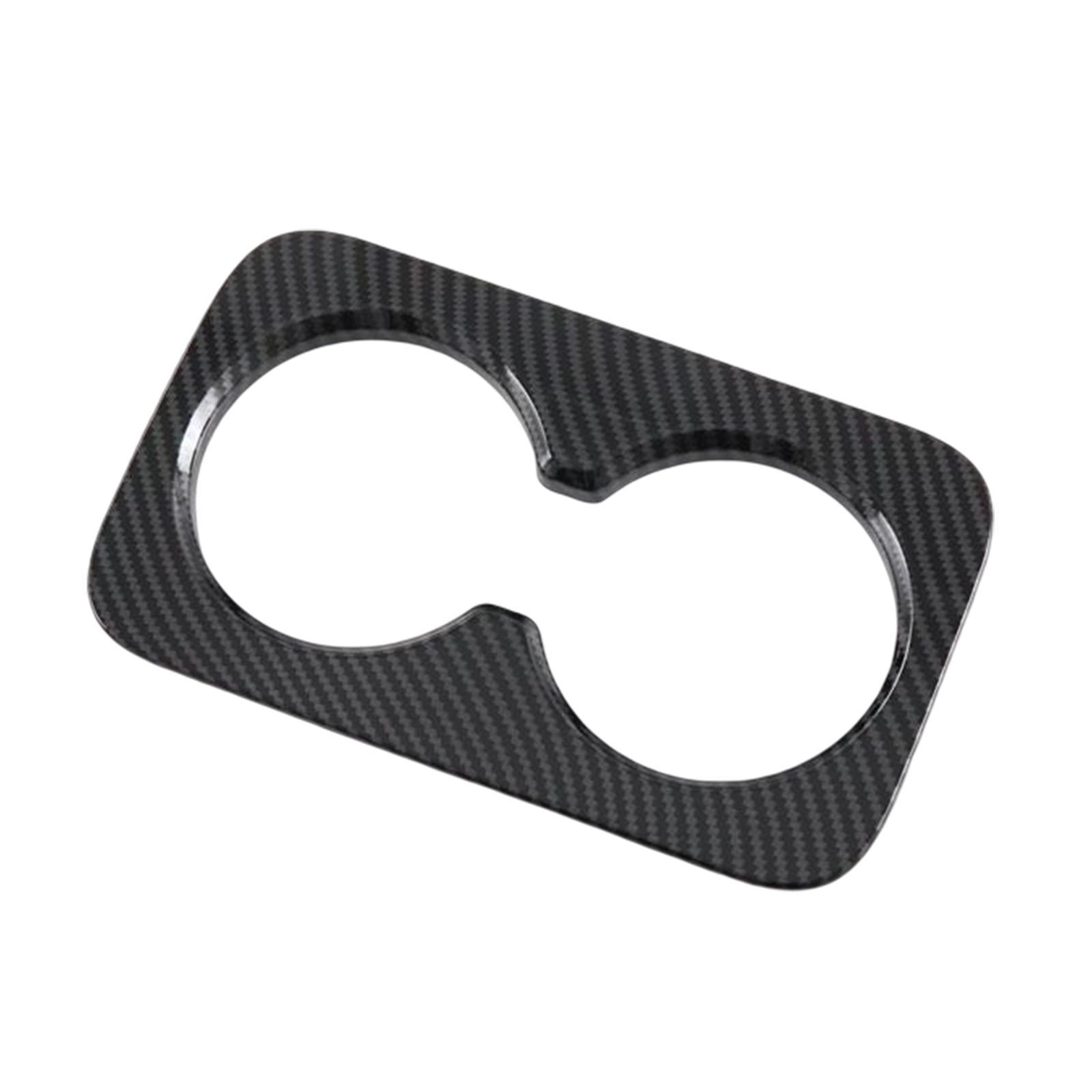 Cup Holder Cover Frame Accessory Decorative Modification, Water Cup Holder, Durable, Easy to Install ,Car Rear , Cup Holder Frame