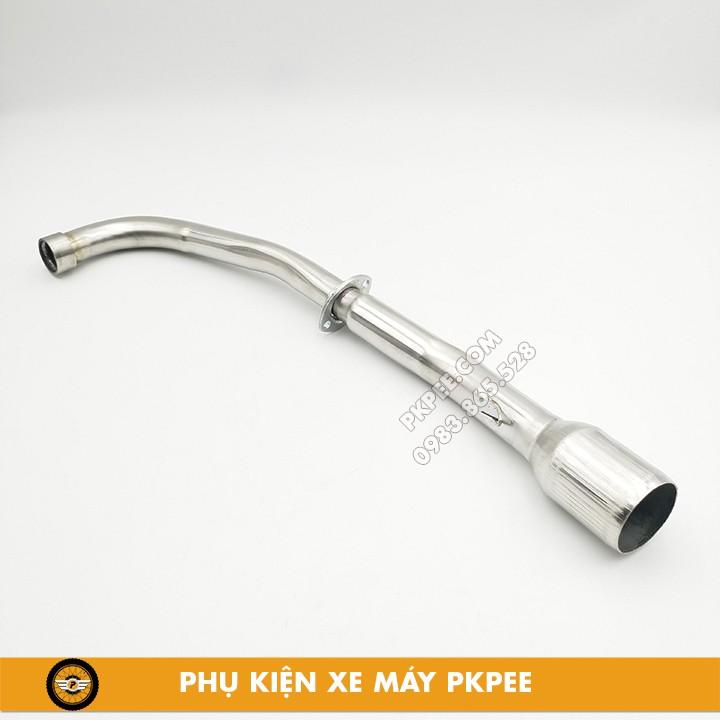 Cổ Pô Lon Tăng Inox Gắn Dream, Wave, Xe Trung Quốc, xe 50cc