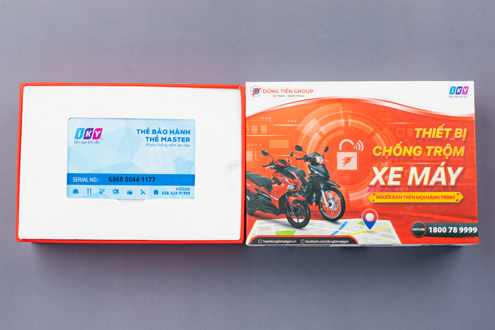 Khóa Chống Trộm Thẻ Từ iKY Bike - Khóa Xe Điện Tử