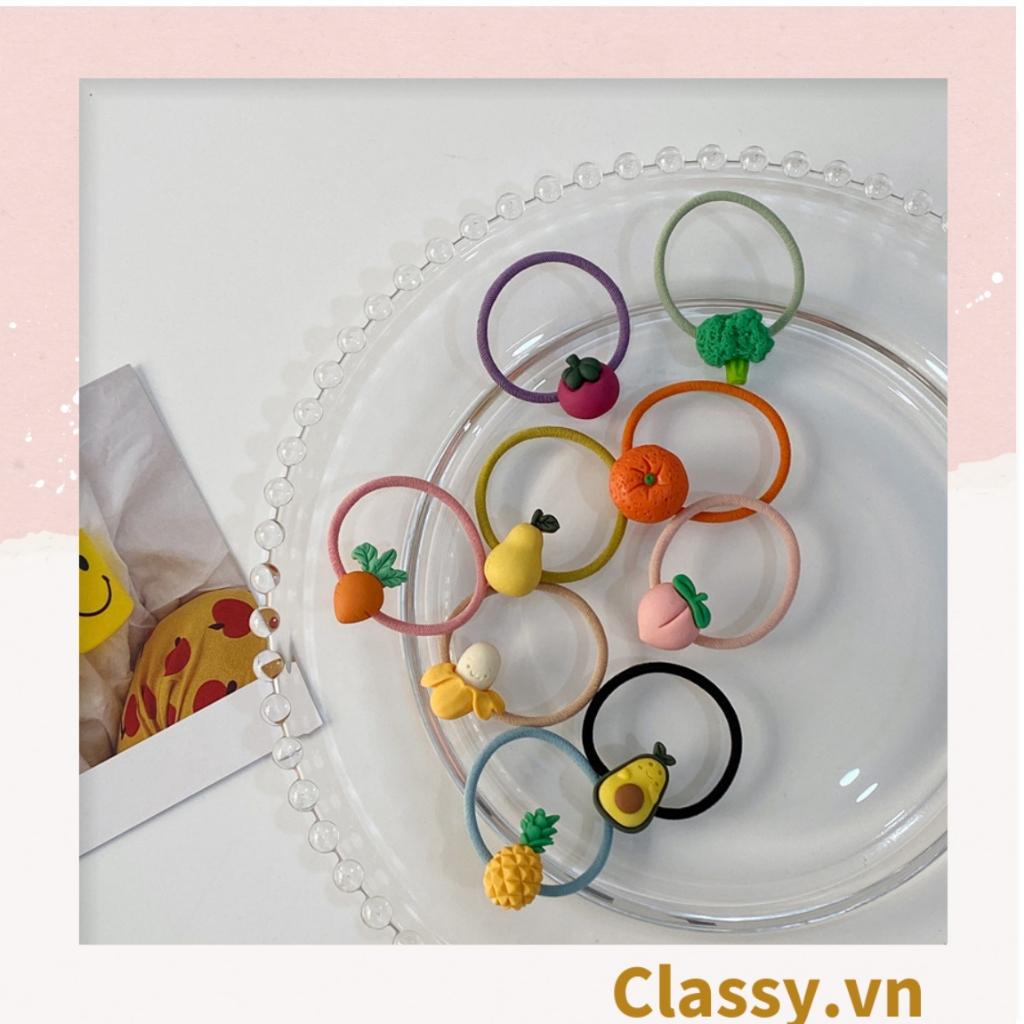 Dây cột tóc Classy phong cách trái cây mùa hè PK1578