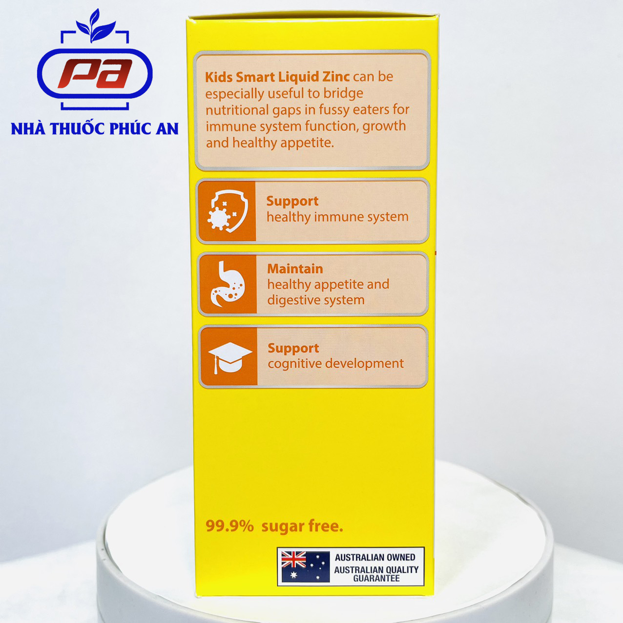 Siro Nature's Way Kids Smart Liquid Zinc 100ml bổ sung kẽm, tăng sức đề kháng cho bé, hỗ trợ tiêu hoá