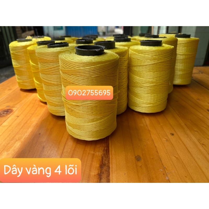 Dây thả diều, dây vàng thả diều, dây thả diều 4 sợi, dây vàng 4 lõi - cuộn siêu nhiều 400 mét dây