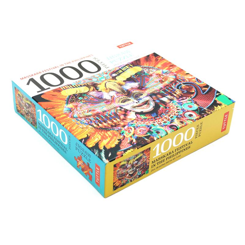 MassKara Festival, Philippines - 1000 Piece Jigsaw Puzzle: (Finished Size 24 in x 18 in)