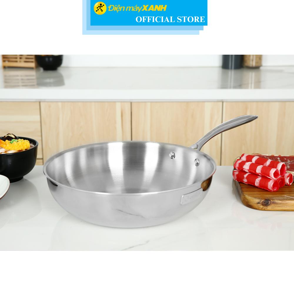 Chảo inox nguyên khối sâu đáy từ 28 cm Elmich Trimax EL-2836IN28