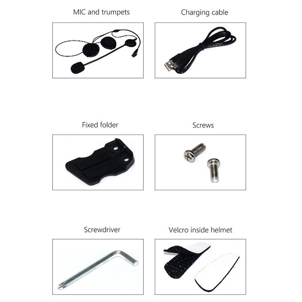 Bluetooth Motorcycle Headset