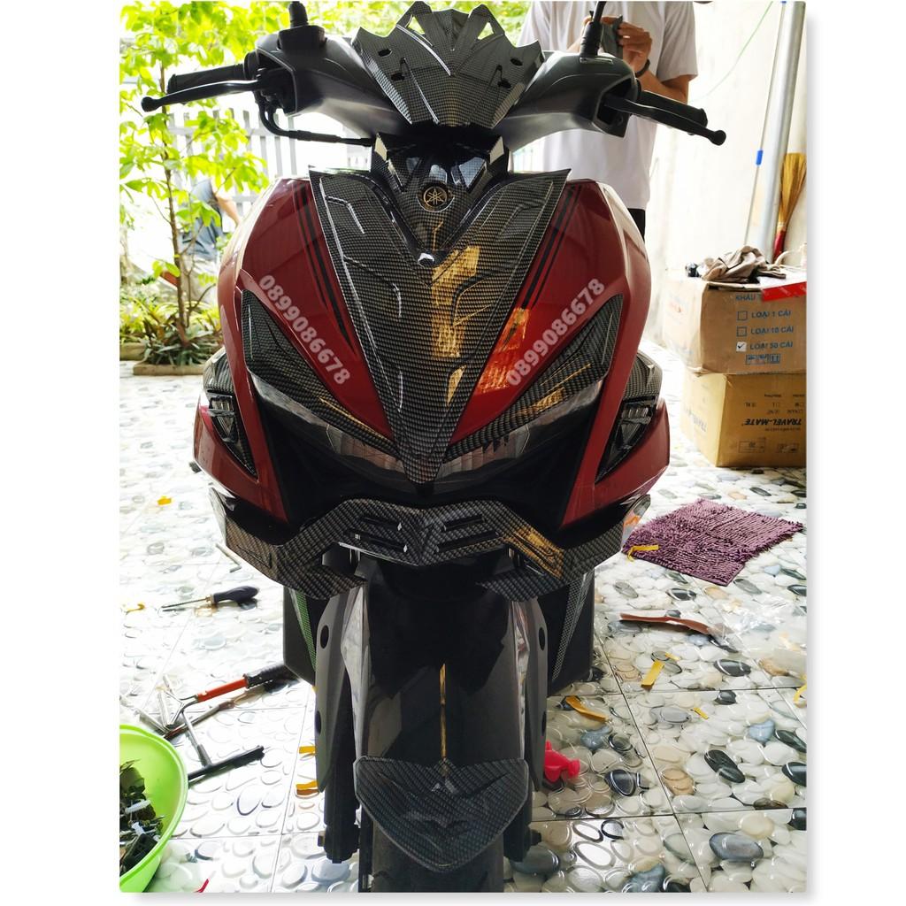 Phụ Kiện Ốp Carbon Dành Cho Xe NVX 125, 155 V1 2017, 2018, 2019, 2020 - Hàng loại 1