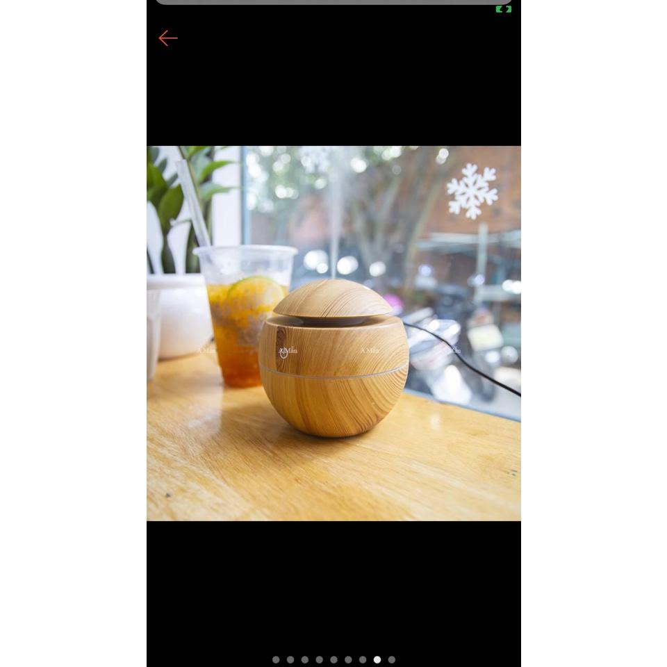 Máy xông tinh dầu phun sương vân gỗ ,sản phẩm cao cấp ,nhỏ gọn kiểu dáng đẹp giảm căng thẳng mệt mỏi ,nâng cao sức khỏe,