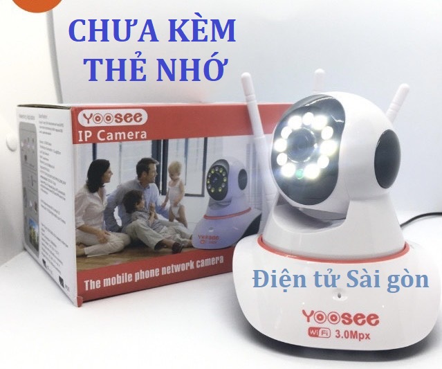 Camera Yoosee Trong Nhà Thế Hệ Mới Ban Đêm Có Màu, Đàm Thoại Hai Chiều Full HD 1080P-Hàng Nhập Khẩu