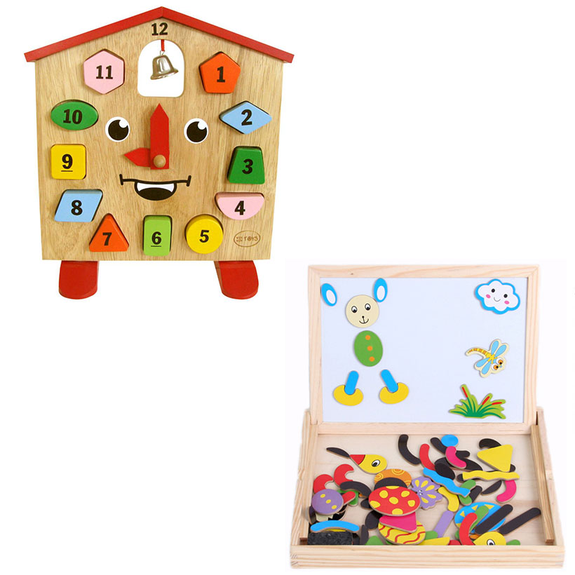 Combo đồng hồ King Kong SK và tranh ghép nam châm