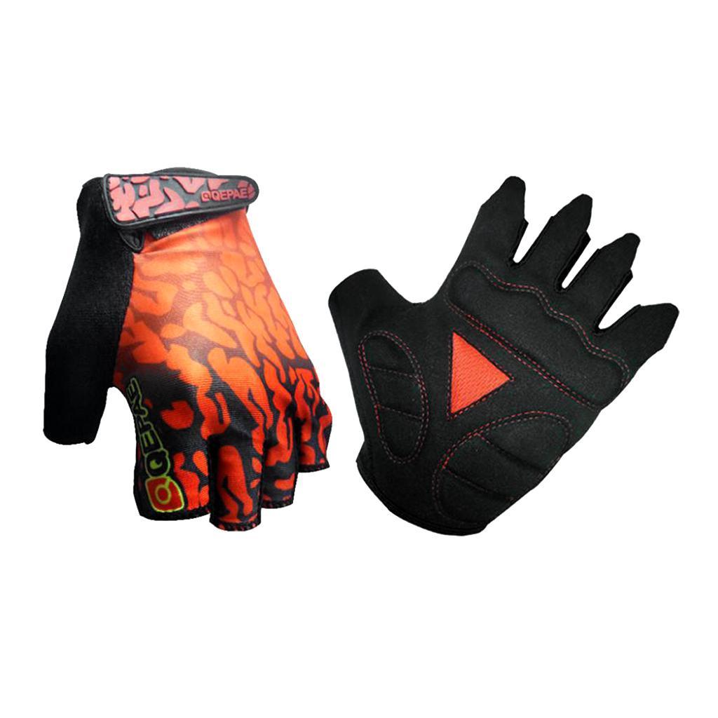 Sports Racing Cycling Bike Unisex Gel Half Finger Gloves M/L/XL/XXL