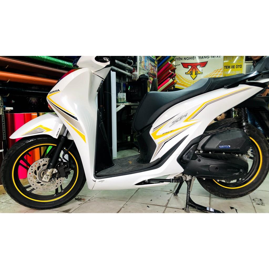 Tem xe Decal Sticker Honda Sh 150i 2020 Lightning V1