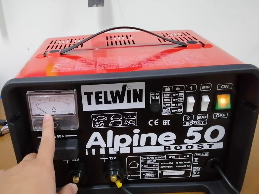 Máy Sạc Bình Ắc Quy Telwin ALPINE 50 BOOST