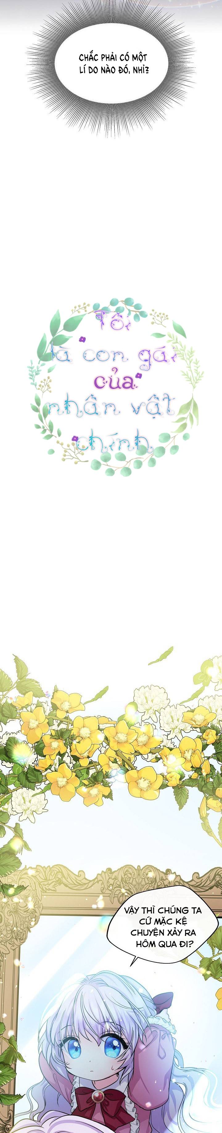tôi là con gái của nhân vật chính chapter 2 3