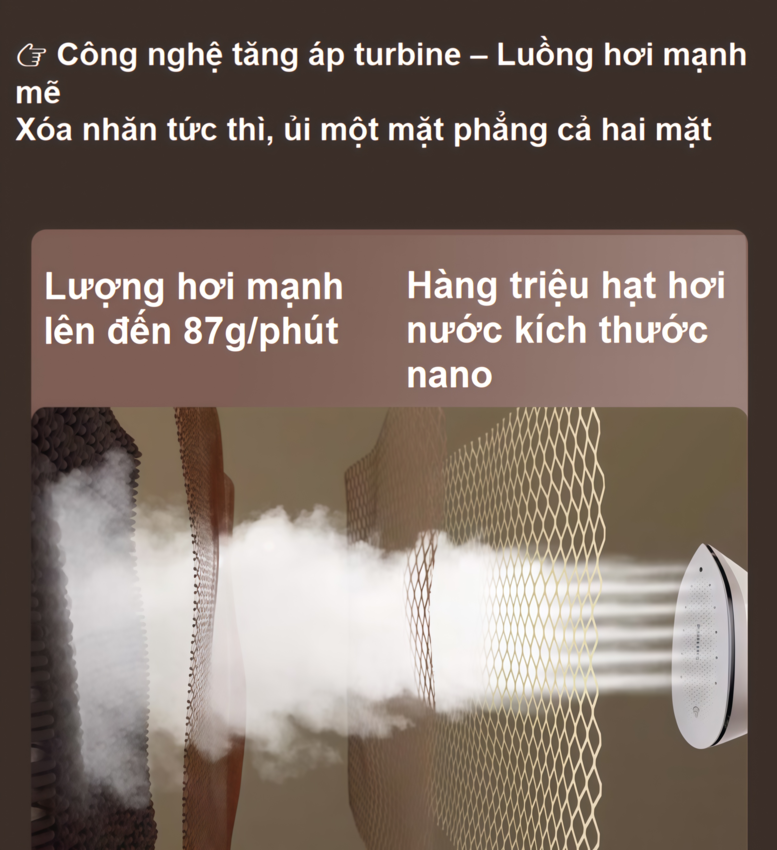 Bàn ủi hơi nước dạng đứng serial 5000 thương hiệu Hà Lan cao cấp Philips STE5050/10 - Hàng chính hãng