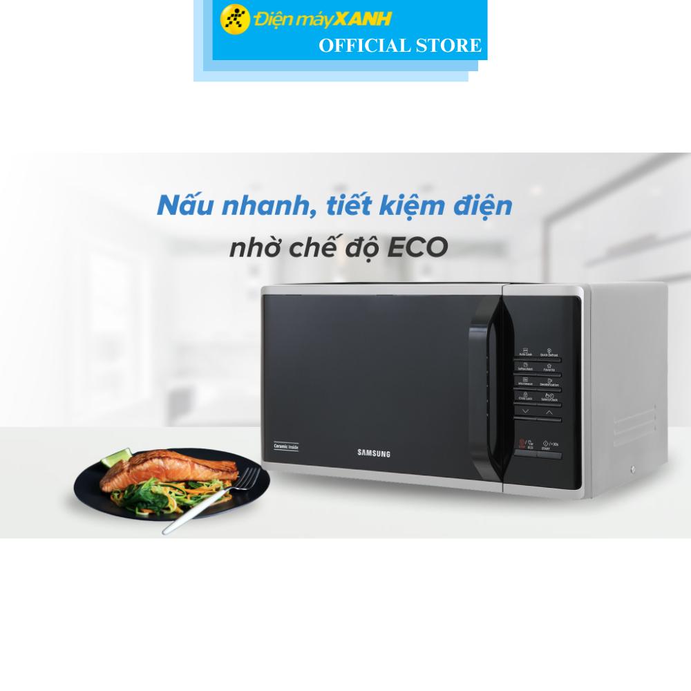 Lò vi sóng Samsung MS23K3513AS/SV-N 23 lít - Hàng Chính Hãng