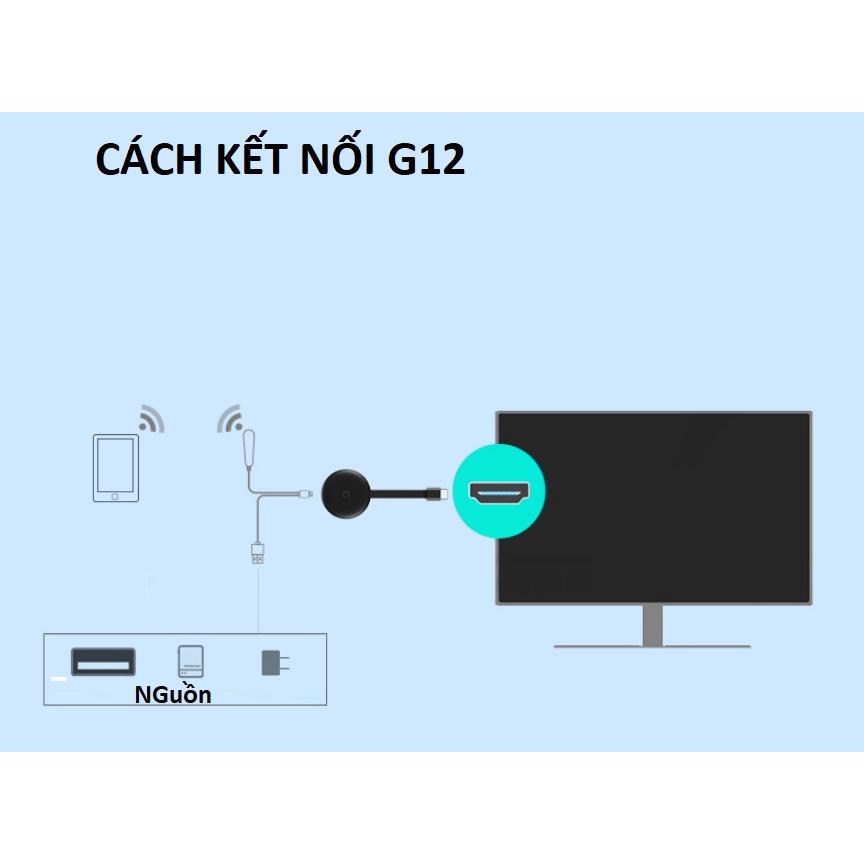 HDMI không dây kết nối điện thoại máy tính bảng với tivi máy chiếu màn hình hỗ trợ các loại điện thoại ANDROID và IOS