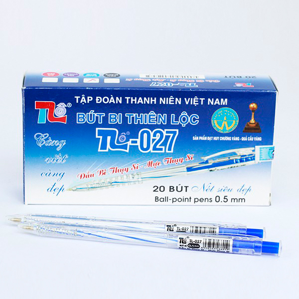 Hộp 20 Bút Bi Thiên Lộc TL-027