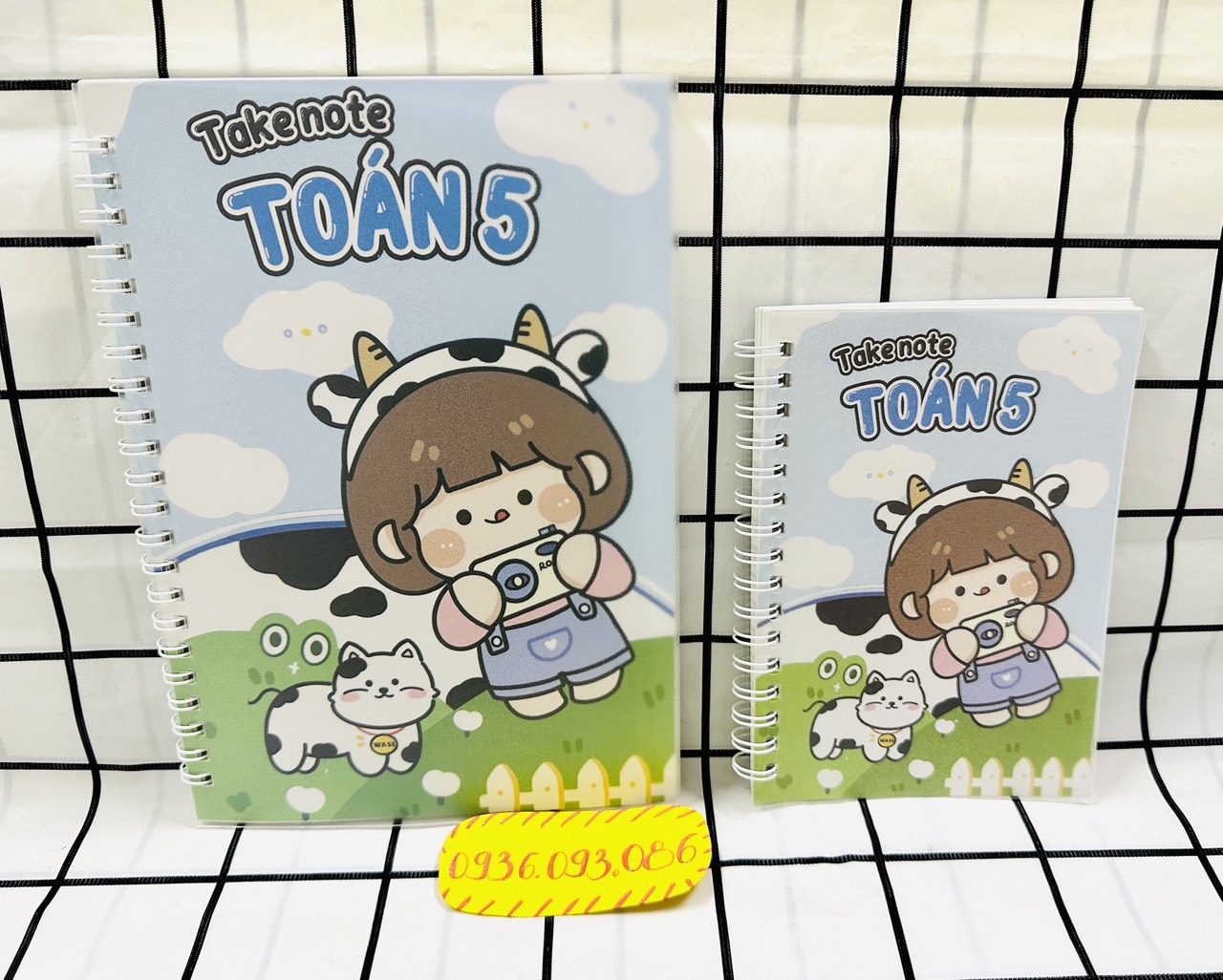 Sổ Tay Tóm Tắt Công Thức Toán Học Takenote Toán 5 Đầy Đủ Công Thức Cho Trẻ Bìa Nhựa Size A6 Và A5