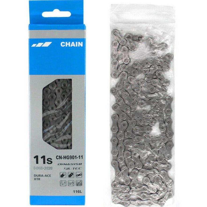 Xích xe đạp HG901 11 tốc độ cho xe đạp Dura-Ace / XTR 116 Liên kết cho thay thế xích Shimano HG701 / HG40 / HG54 / HG95