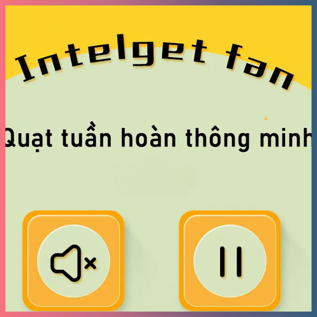 Quạt Điều Hòa Không Khí - Quạt Đối Lưu - Quạt Để Bàn Thông Minh Cao Cấp - Quạt Điện Tuần Hoàn Không Khí Để Bàn Văn Phòng Siêu Mát