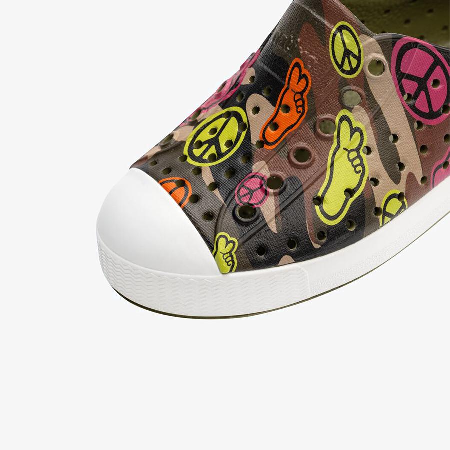 Giày Lười Trẻ Em Unisex NATIVE Jefferson Print Junior