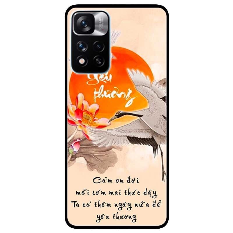 Ốp lưng dành cho Xiaomi Redmi Note 11 Pro 5G  mẫu Yêu Thương