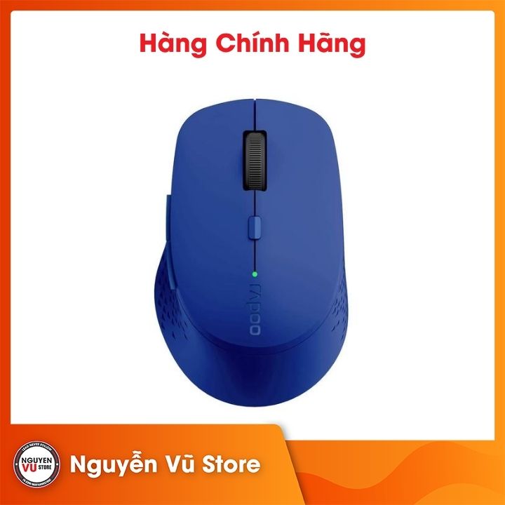 Chuột Không Dây RAPOO M300 Silent kết nối Wifi và Bluetooth - Hàng chính hãng