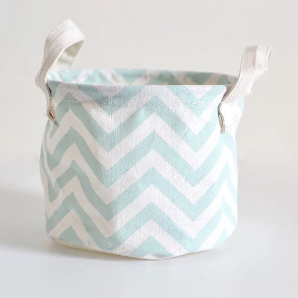 Giỏ Vải, Túi Vải, Sọt Vải Để Đồ 14cm x 18cm