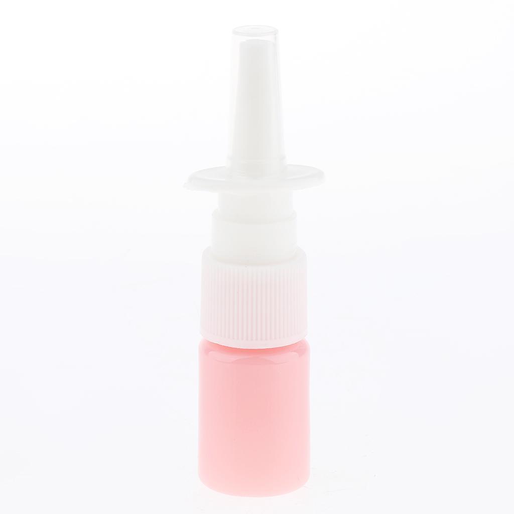 30x 5ML Plastic Nasal Spray Bottle Sprayers For Dispensing Wash Rhinitis