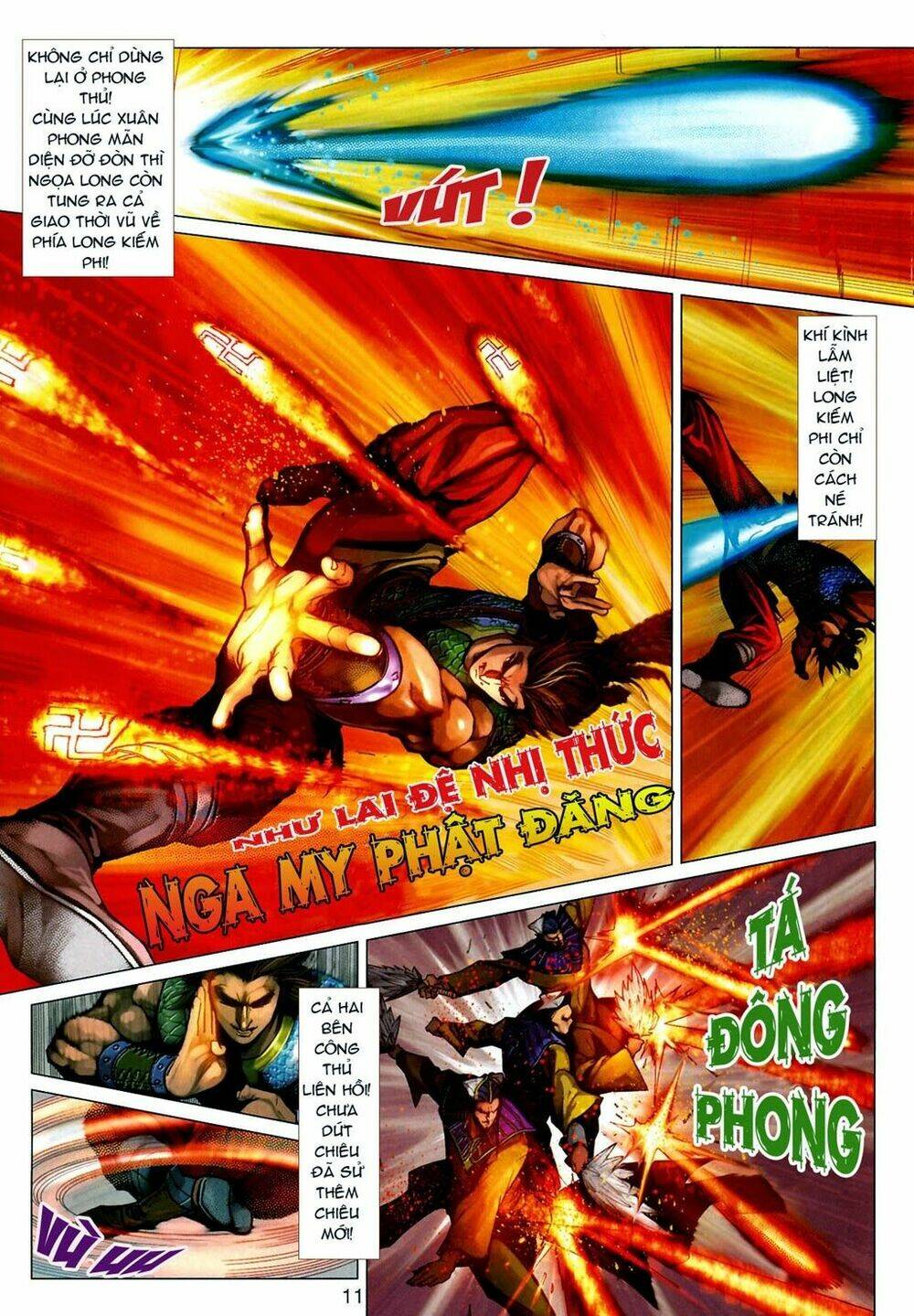 thần chưởng long kiếm phi chapter 33 11