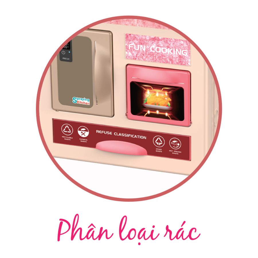 Đồ Chơi Mô Phỏng Bộ Nhà Bếp Khổng Lồ 69 Chi Tiết SWEET HEART SH0120