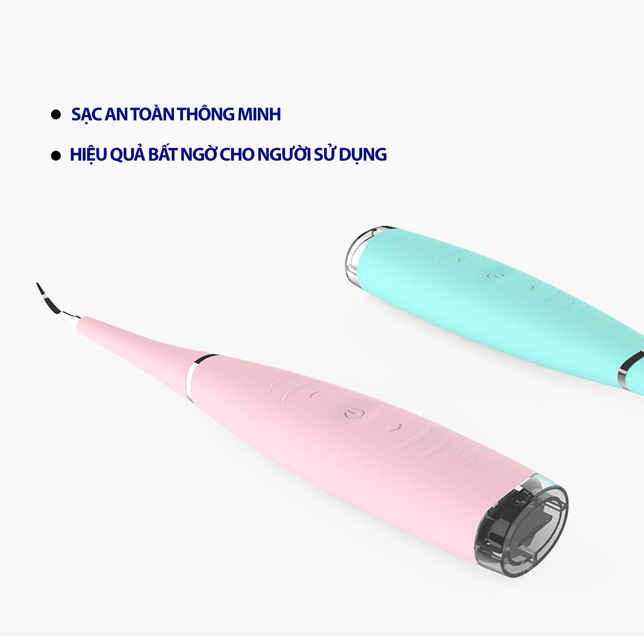 Máy Lấy Cao Răng Cầm Tay DENTAL FLUTER DPP1 Mini Sử Dụng Sạc 3 Chế Độ Rung Loại Sạch Mảng Bám, Cao Răng,Vết Ố Cứng Đầu Nhất