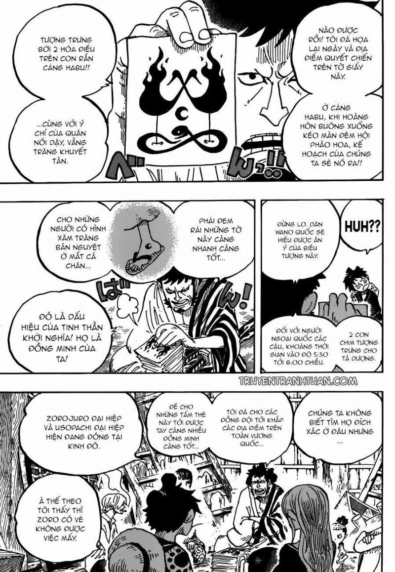 đảo hải tặc - one piece chapter 921 3