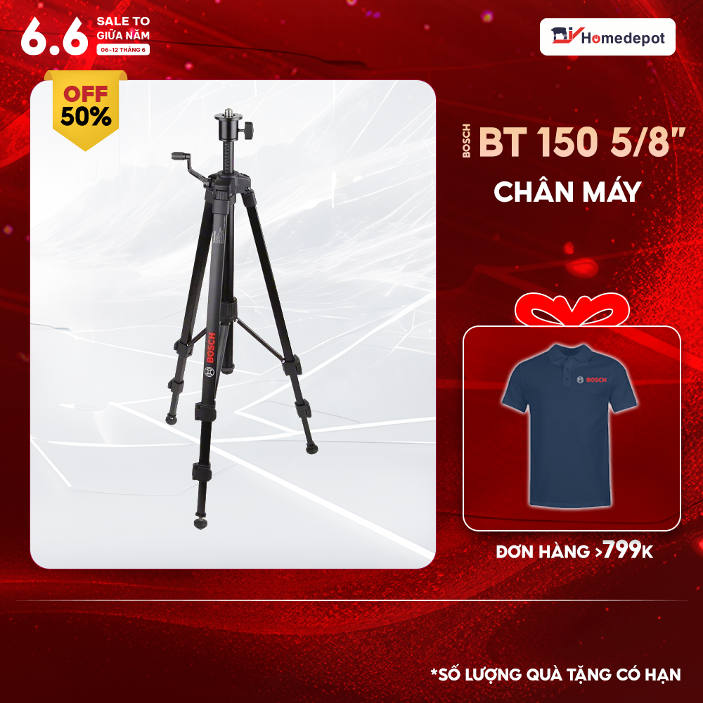 Chân Máy Laser Bosch Bt 150 0601096B00