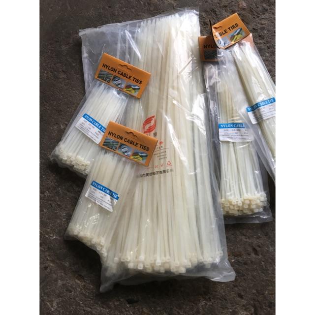 100 sợi Dây thít nhựa từ 150mm-300mm