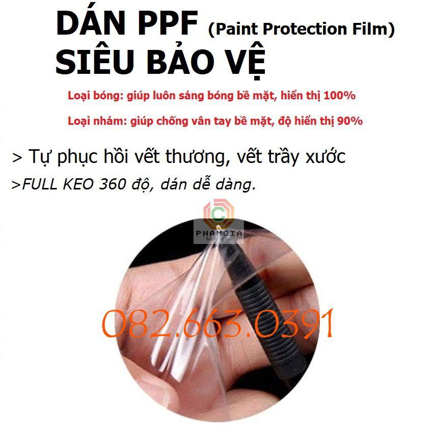 Dán PPF cho Xiaomi Redmi 9 loại trong,nhám. da cá sấu cho màn hình, mặt lưng, full body lưng viền siêu bảo vệ