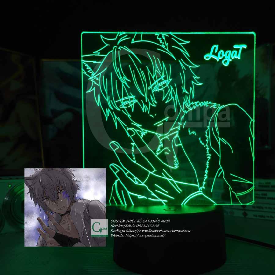 Đèn Ngủ Led 3D Ấn Tượng - Đèn Trang Trí Phòng Ngủ Type 18 16 MÀU TUỲ CHỈNH LED0118
