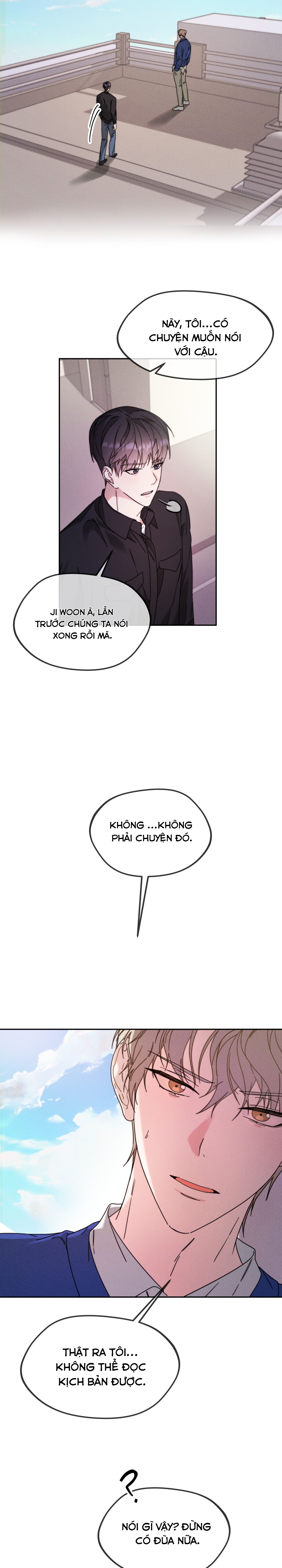 diễn xuất của cậu tệ thật đấy chapter 13 13