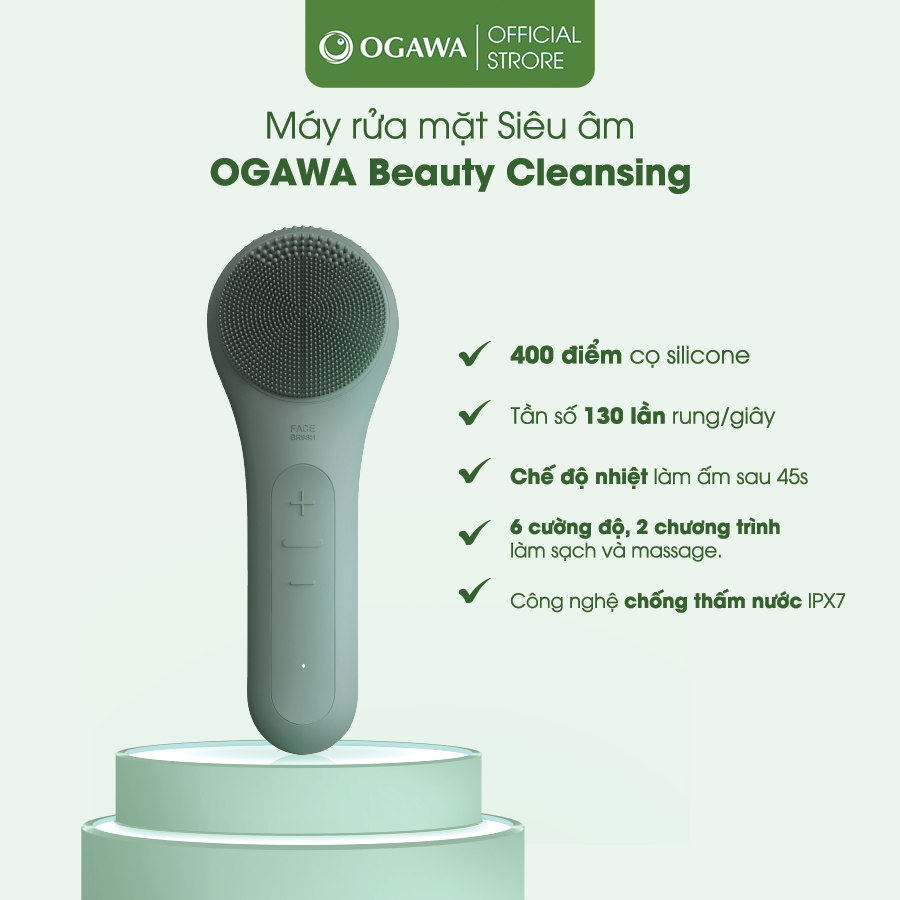 Máy rửa mặt Siêu âm OGAWA Beauty Cleansing